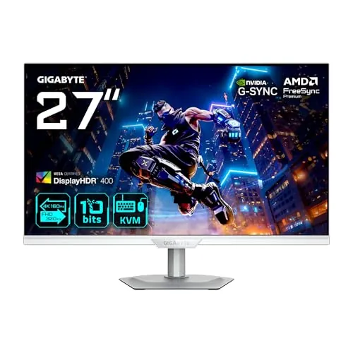 GIGABYTE M27Q2 QD Monitor Gaming 27” QHD - 2560 x 1440, 200Hz, 1ms, 350 CD/m², FreeSync Premium, Display HDR400, HDMI 2.0, DisplayPort 1.4