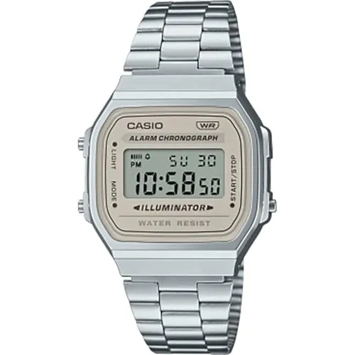Casio Reloj Vintage A168WA-8AYES Hombre Acero