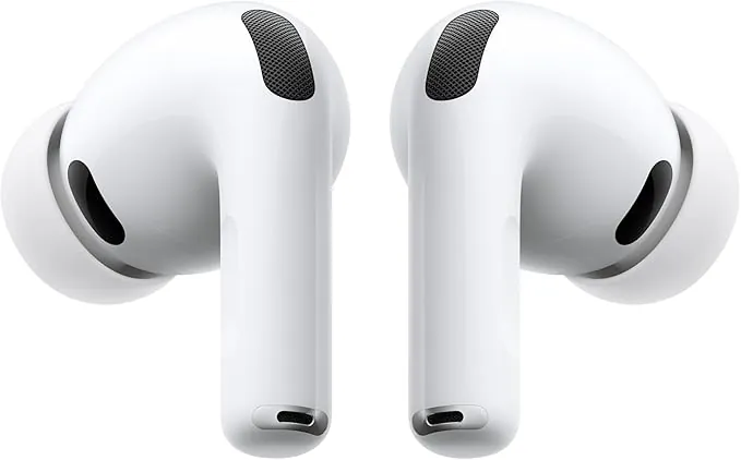 Apple AirPods Pro 3 Auriculares inalámbricos con cancelación Activa de Ruido, medición de frecuencia Cardiaca, Auriculares Bluetooth, Audio Espacial, Sonido de Alta fidelidad y Carga por USB-C