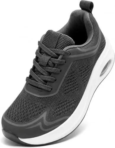 Zapatillas Deporte Mujer Casual Running Zapatos Gris 40EU
