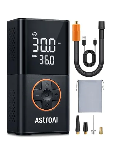 AstroAI Compresor Aire Portátil Multiuso 150 PSI Apagado Automático