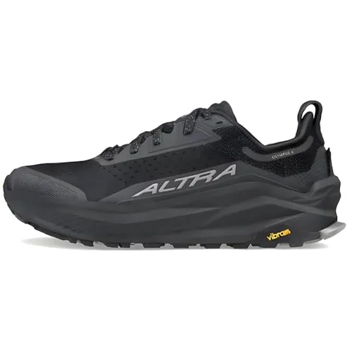 Altra Olympus 6 Zapatillas de Trail Running (para Correr por el Campo) para Hombre, Gris/Rojo, 42 EU
