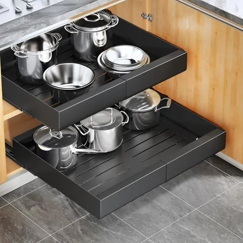 Kitstorack Cajones Extraibles Para Cocina, Metal, Para Baño, 1 Uds