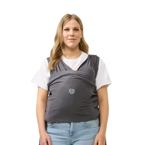 Koala Babycare Fular portabebes- Cuddle Band 2.0 – Portabebes recien nacido homologado hasta 15 kg 100% algodón - Ajustable y unisex