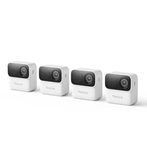 Reolink Cámara de Vigilancia WiFi, Inalámbrica Magnética Interior Exterior