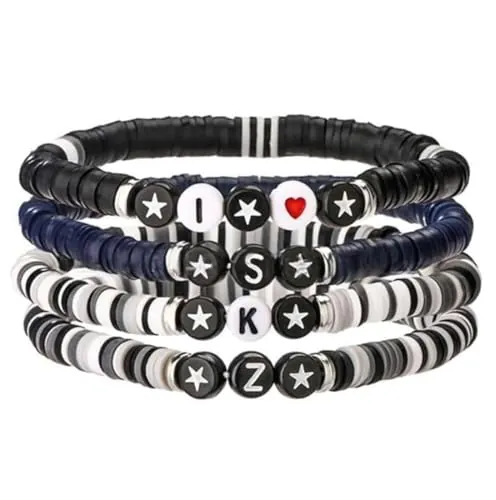 KSOIQPU 4 pulseras de Stray Kids, stray kids merch,regalo para fans de SKZ