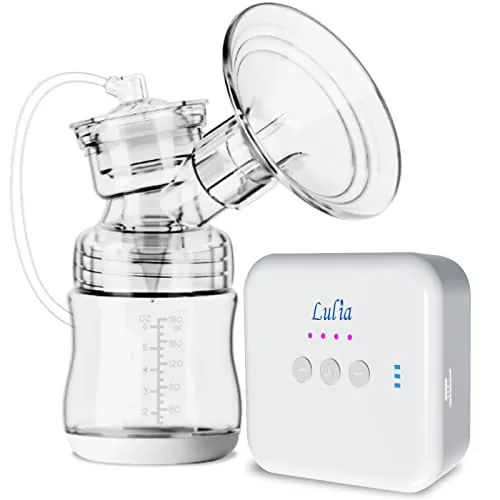 Sacaleches Electricos portátil de un solo lado, Extractor de leche recargable, sin dolor, diseño ultra silencioso, Sacaleches Protector de reflujo de viaje y hogar Nivel sin BPA