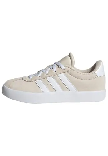 adidas Unisex niños VL COURT 3.0 SHOES, Aluminium / Cloud White / Aluminium, 39 1/3 EU