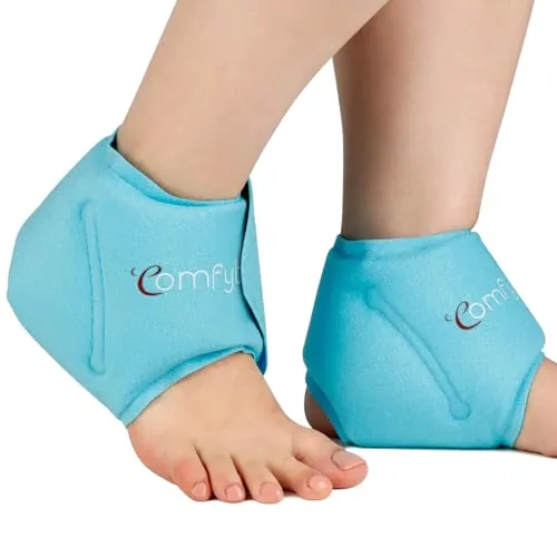 Comfytemp 2 Unidades Reutilizable Bolsa de Hielo para Tobillo para Lesiones