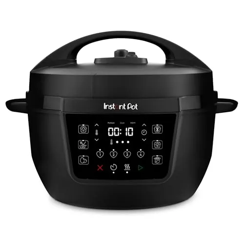Instant Pot Multicooker XL 7.1L 7-in-1 Smart Cooker - olla a presión, cocción lenta, arrocera, sartén, yogurtera, vaporera y calentador de alimentos, Negro