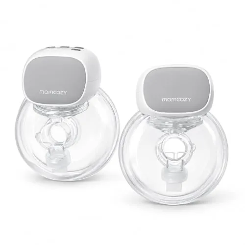 Momcozy S9 Pro Sacaleches Electricos Actualizados, Sacaleches Manos Libres con Pantalla LED, Extractor de Leche Eléctrico Portátil con 2 Modos y 9 Niveles