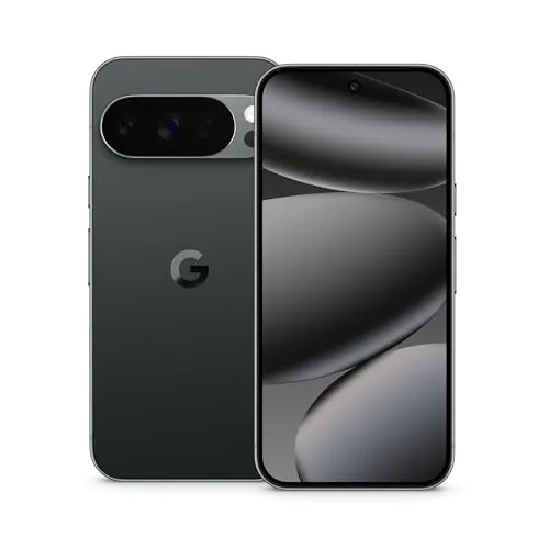 Google Pixel 10 Pro - Smartphone Android Libre con Gemini, Sistema de cámara Trasera Triple, batería de más de 24 Horas y Pantalla Super Actua de 6,3" - Obsidiana, 128GB