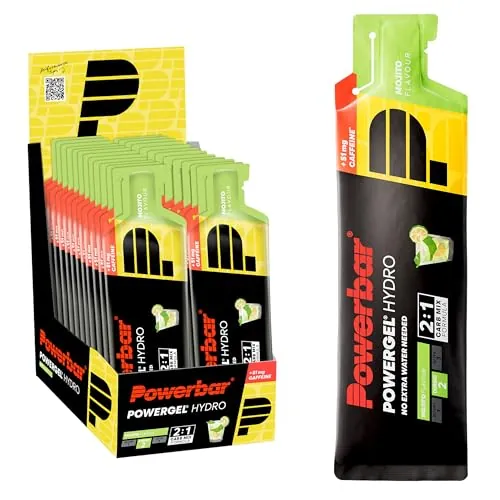 Powerbar PowerGel Hydro (24x67ml) Mojito (con cafeína)