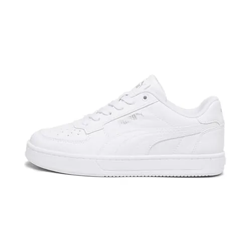 PUMA Unisex Kids Caven 2.0 Jr Zapatillas, Puma White Puma Silver Puma Black, 37 EU