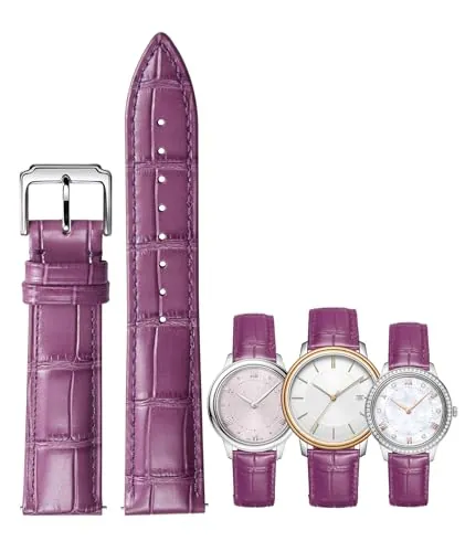 BINLUN Correa Reloj de Piel de Liberación Rápida Correas de Relojes de Cuero de Repuesto para Hombres y Mujeres con 12 Colores (10mm 12mm 14mm 15mm 16mm 17mm 18mm 19mm 20mm 21mm 22mm 23mm)