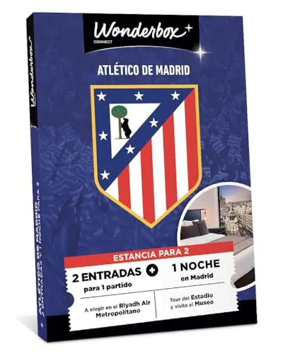 Wonderbox Connect - Caja Regalo - Atletico Madrid - Estancia - para 2 pers.