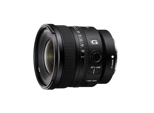 Objectif à Focale fixe Sony FE 16 mm f 1.8 G Noir Monture Sony E