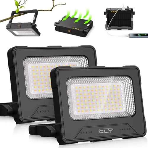 CLV Foco LED Recargable 100W Luz De Trabajo Portatil Recargable USB 4 Modos