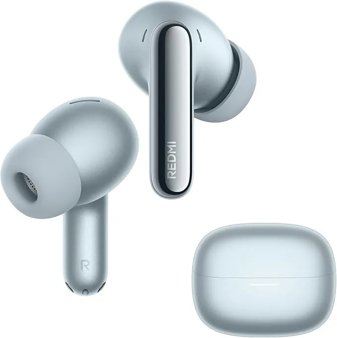 XIAOMI Redmi Buds 8 Pro, True Wireless Bluetooth, cancelación Activa de Ruido de hasta 55 dB, Triple Driver, Sonido Hi-Res Hi-Fi, Dolby Audio, hasta 33h de autonomía, Bluetooth 5.4, IP54, Azul