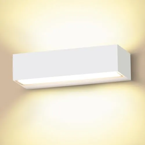 Aplique de Pared Interior LED 24W 20cm Blanco 3000K Cálida