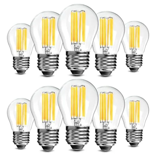 Spacelumen Bombillas regulable E27 de 6W blanco cálido 2700K paquete de 10