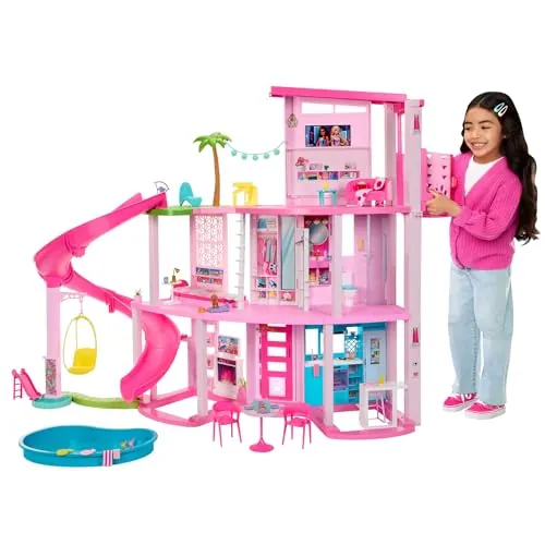 Barbie Dreamhouse Casa de Muñecas con Accesorios Temáticos