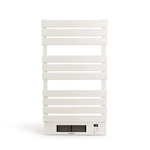 CREATE / WARMTOWEL Pro/Toallero eléctrico con Calefactor y WiFi Blanco / 101x13x55cm / 1500W, 2 potencias, estancias hasta 12m², tecnología PTC