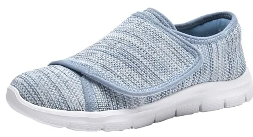 Zapatillas Diabéticos Mujer Extra Anchas Ortopédicos Respirable