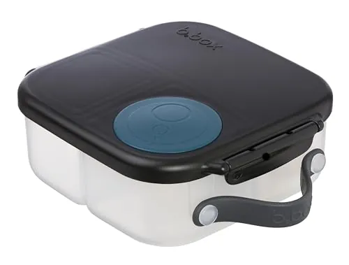 b.box Mini Lunch Box Niños | Fiambrera Infantil Bento con 3 Compartimentos (2 Herméticos) | Fiambrera Niños Ideal para Almuerzos y Picoteo | Cabe 1 Fruta Entera | Sin BPA