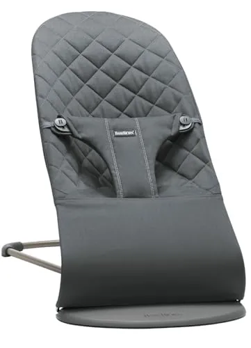 BabyBjörn Hamaca Bliss, Tejido, Acolchado clásico, Antracita