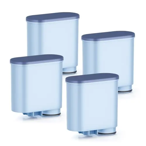 Mutital 4 Filtros de Agua para Cafeteras Philips AquaClean