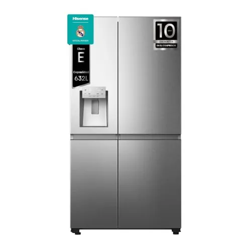 Hisense RS818N4IIE1 - Frigorífico Americano SBS, Libre Inst., Ancho 91cm