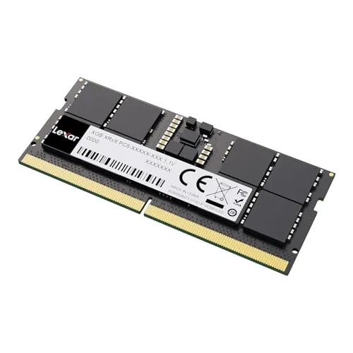Lexar SODIMM 24GB DDR5 RAM 5600 MHz, 262 Pines DDR5 SODIMM, 24GB