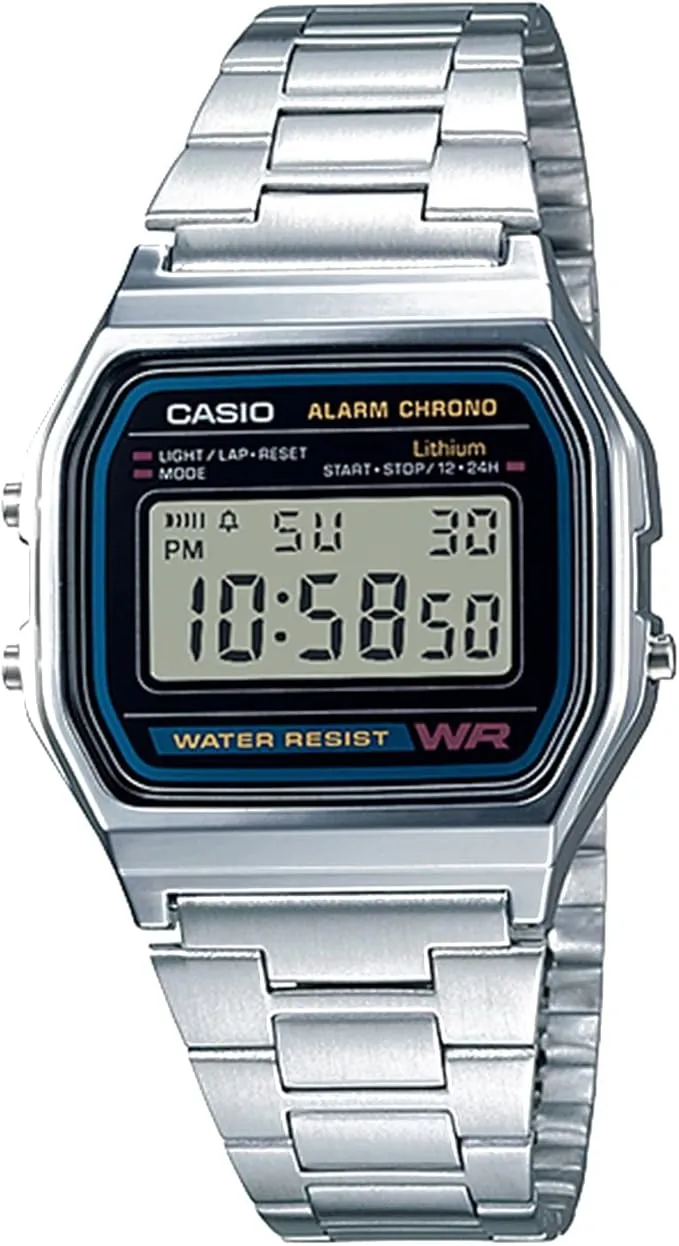 Reloj Casio A158WA-1CR, Reloj para Hombre A158WEA-1EF