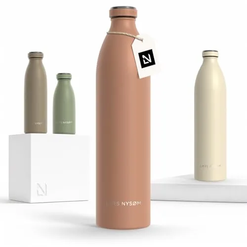 LARS NYSØM Botella Agua Acero Inoxidable 1500ml - Aislada - Botella Termica