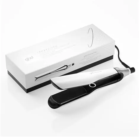 ghd Chronos Max - Plancha de Pelo Profesional, Styler con Placas 85% más Anchas, Peinado 3x Veces Más Rápido, Más Brillo, Sin Daño Por Calor Extremo - Para Cabello Largo, Grueso o Rizado