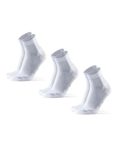 DANISH ENDURANCE Calcetines de Running, 3 y 5 Pack Blanco 43-47
