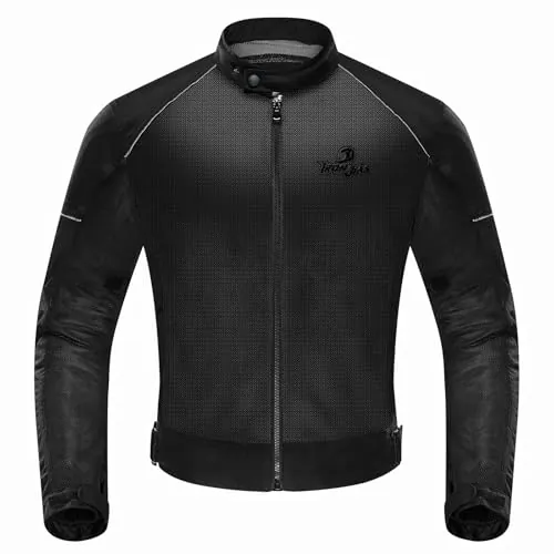 IRON JIA'S Chaqueta moto conforme a CE con protecciones, para el verano