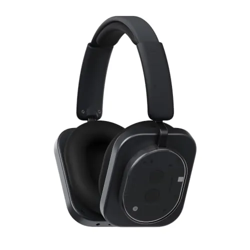 Nothing Headphone (1) Auriculares de Diadema iInalámbricos | con Cancelación Activa de Ruido, hasta 80h de Batería, Hi-Res, Audio Espacial, Resistentes al Agua – Negro