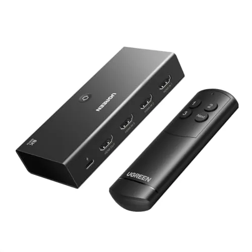 UGREEN Switch HDMI 2.1 3 Entradas a 1 Salida Conmutador 8K 60Hz 4K 240Hz