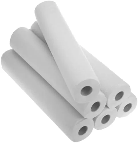Rollo de papel camilla sin precorte | 6 unidades ECO blanco