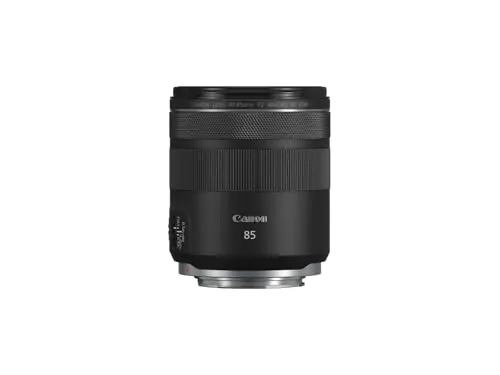 Canon Objetivo Canon RF 85 mm F2 Macro IS STM - Lente estándar Ideal para Retrato, Bokeh y Foto Detalle Incluso con Poca luz, Ligero, Estabilizador óptico 5 Pasos, Compatible con Sistema EOS R, Negro