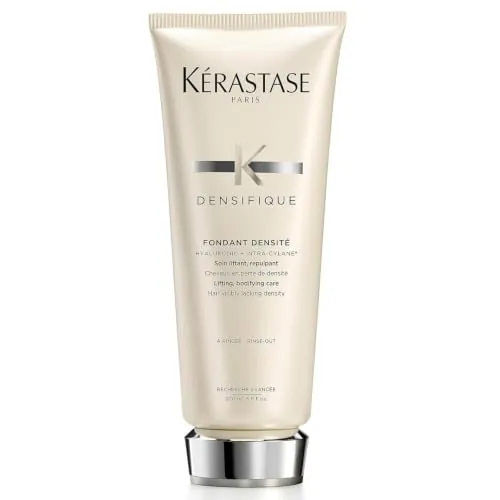 Kérastase Densifique Femme, Acondicionador Densificante, Fortificante sin Apelmazamiento, Suavizante Desenredante, Para Pelo Fino y Debilitado, Fondant Densité, 200 ml