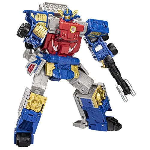 Transformers Juguetes Legacy Evolution, Armada Universe Optimus Prime, Figura de acción de 19 cm, Commander Class, para niños y niñas a Partir de 8 años
