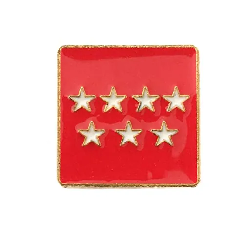 Pin Alfileres y broches baratos de Bandera comunidades autónomas España Para Solapa (comunidad madrid)