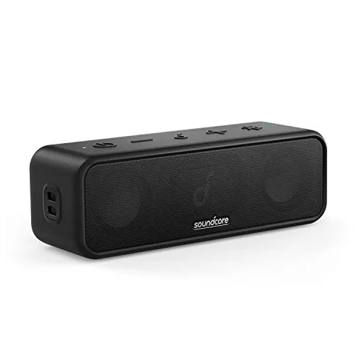 Soundcore 3 de Anker Altavoz Bluetooth Potente, portátil, 24 h, IPX7