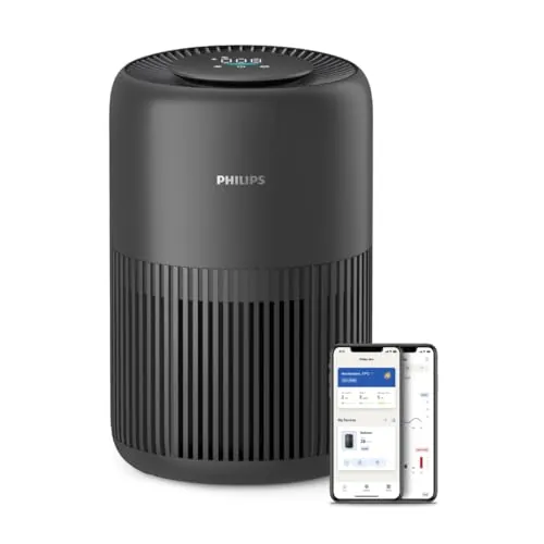 Philips 900 Purificador de Aire HEPA, 65 m², silencioso 20.5dB(A)*, Negro