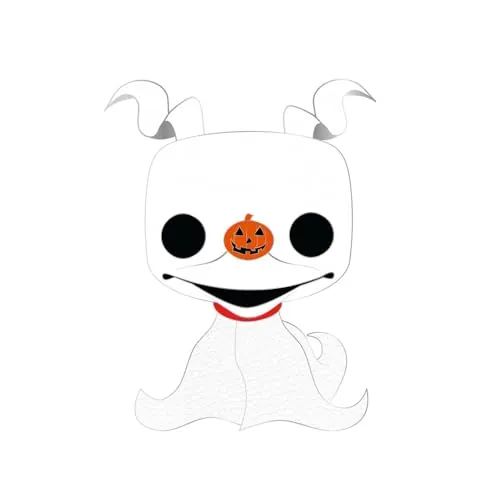 Funko Pop! Large Enamel Pin Disney: The Nightmare Before Christmas - Zero Pins de Esmalte- Broche Coleccionable - para Mochilas Y Bolsos - Idea de Regalo- Mercancia Oficial - Movies Fans