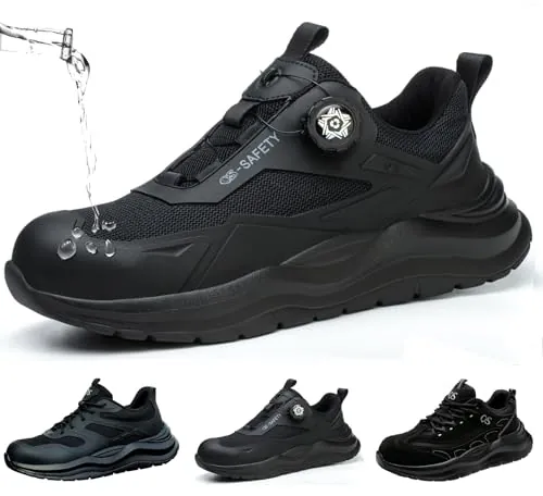 ZEPYFXIT Zapatos de Seguridad Hombre Mujer, Punta Acero Antiperforante