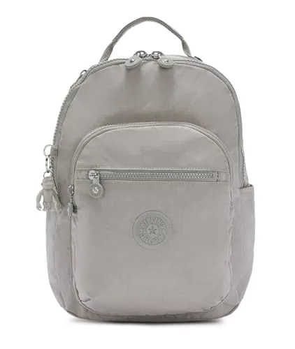 Kipling Seoul S Mochila Pequeña, Grey Gris (Gris)